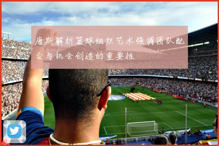 唐斯解析篮球组织艺术强调团队配合与机会创造的重要性